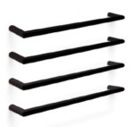 Forme 600 Single Bar Round-Matte Black